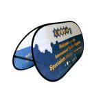 Collapsible Pop Up Custom Advertising Banners Triathlon Sport Events