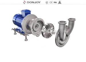 Quality 3A Certificate Sanitary Cip Self Priming pump/ High purity Centrifugal Pump wholesale