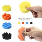 39 Pcs 5 Inch Car Polishing Sponges Buffing Sponge Pads For Car Sanding
