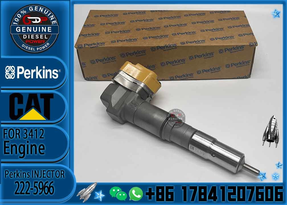 Diesel engine fuel injector 222-5966 2225966 diesel injector assembly fuel injection spare parts 222-5966