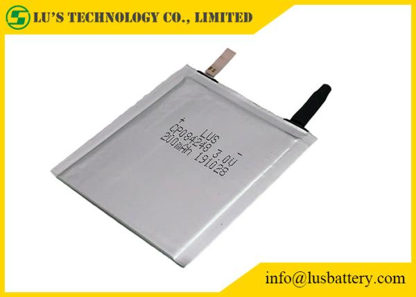 3.0V Flat Limno2 Batteries Prismatic RFID CP802060 2300mah Flexible Limno2