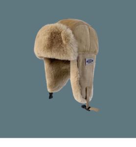 Quality Windproof Ladies Fur Trapper Hats Cold Weather Trapper Hat Adult Size wholesale