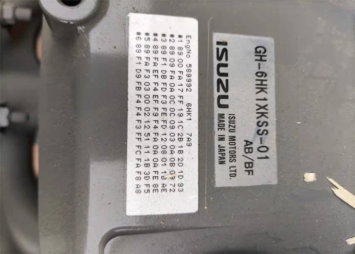 ISUZU 6HK1 Diesel Engine Assembly 192kw Water Cooling For Excavator Zx330-3
