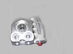 Aluminum Anodized Sliver Car Crank for CNC Custom Machining Car Parts