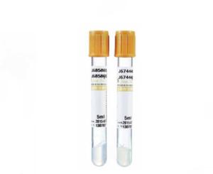Quality CE ISO Vacutainer with Coagulant and Separation Gel 3ml-5ml PET Glass wholesale
