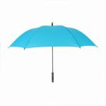 Custom Automatic Golf Umbrella , Blue Pongee Fabric Storm Proof Golf Umbrella