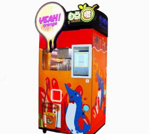 Quality Drink Milk Orange Juice Vending Machine 400W With Cooling System wholesale