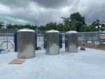 2000 L Pressure bearing water tank with P/T valve