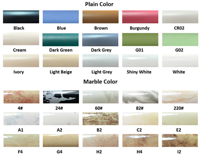 PVC Internal Corner Tile Trim White Color For Wall Corner Decoration