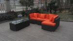 3pcs PE rattan sofas