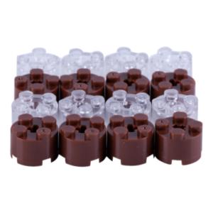Quality 1000pcs Legoinglys 3941 DIY educational creative toys thick figures bricks cylinder 2x2 dots building blocks wholesale