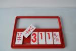 Plastic Price Sign Board