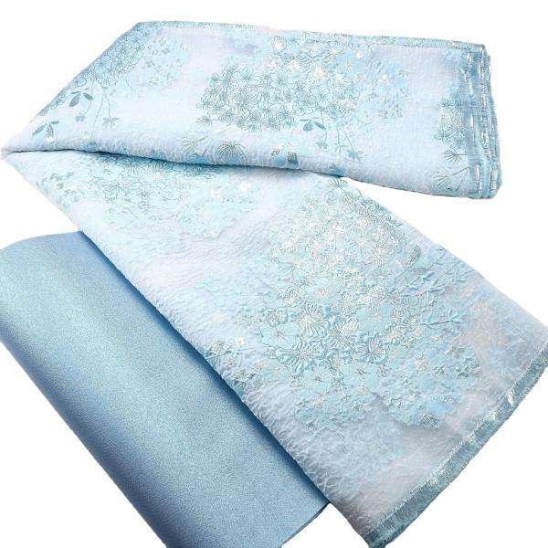 Good quality African Brocade Fabric Jacquard Damask Design Brocade Jacquard