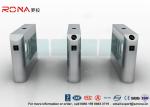 Waterproof Stainless Swing Gate Turnstile , Acrylic Swing Arm Barriers Electric