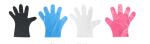 High quality HDPE Clear Plastic Polythene cheap price disposable plastic gloves