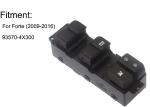 Front LH Hyundai Electric Window Switch For Kia Pride Forte With Four Open