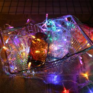 Quality Remote Control 220V LED Fairy String Lights Outdoor Colourful Holiday wholesale