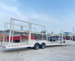 2 Axle Car Trailer Carrier Car Transport Semi-Trailer for Customizable Double