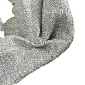 Quality Flexible Herringbone Polyester Twill Fabric 200gsm Plain Dyed wholesale
