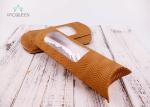Kraft Paper Takeaway Food Containers Non Standard Shape Food Boxes With Clear