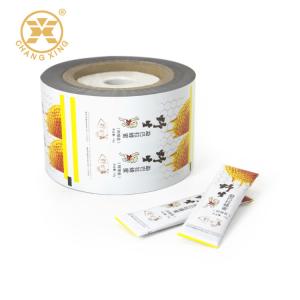 Quality Aluminum Foil VMPET Honey Sachet Packaging Self Adhesive Laminate Roll wholesale