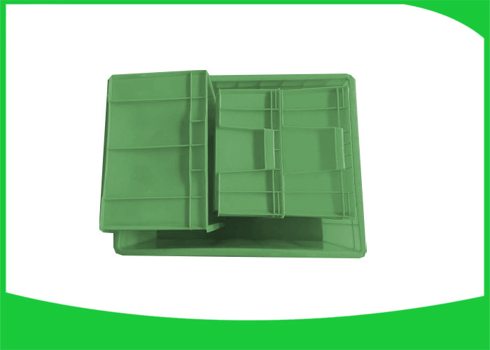 Economic Plastic Stackable Containers Moving Storage For Transportation And Logistics