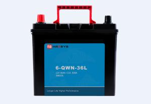 Quality SLI Deep Cycle Starting Battery 6-QWN-36L Maintenance Free 9.9 Kg wholesale