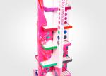 Economical Pink Innovative POS Displays For Nail Polish Selling