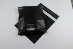 Custom Printed Biodegradable Self Sealing Courier Bags In Black