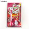 Buy cheap Wholesale Custom Six Blade Open Back Women Disposable Face Shaving Razor from wholesalers