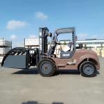 Customizable Attachments Off-Road Forklift Truck For Increases Storage Capacity