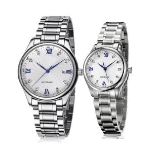 Quality Fashion Stainless steel Automatic/ Quartz Wristwatch，High Quality OEM Couple Wrist Watch,Promotion watch wholesale