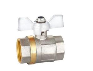 Quality Full Bore Brass Ball Valve with DN15-DN25 By lever Operation wholesale