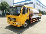 6m3 4x2 Asphalt Distribution Truck , Heated Bitumen Sprayer Truck