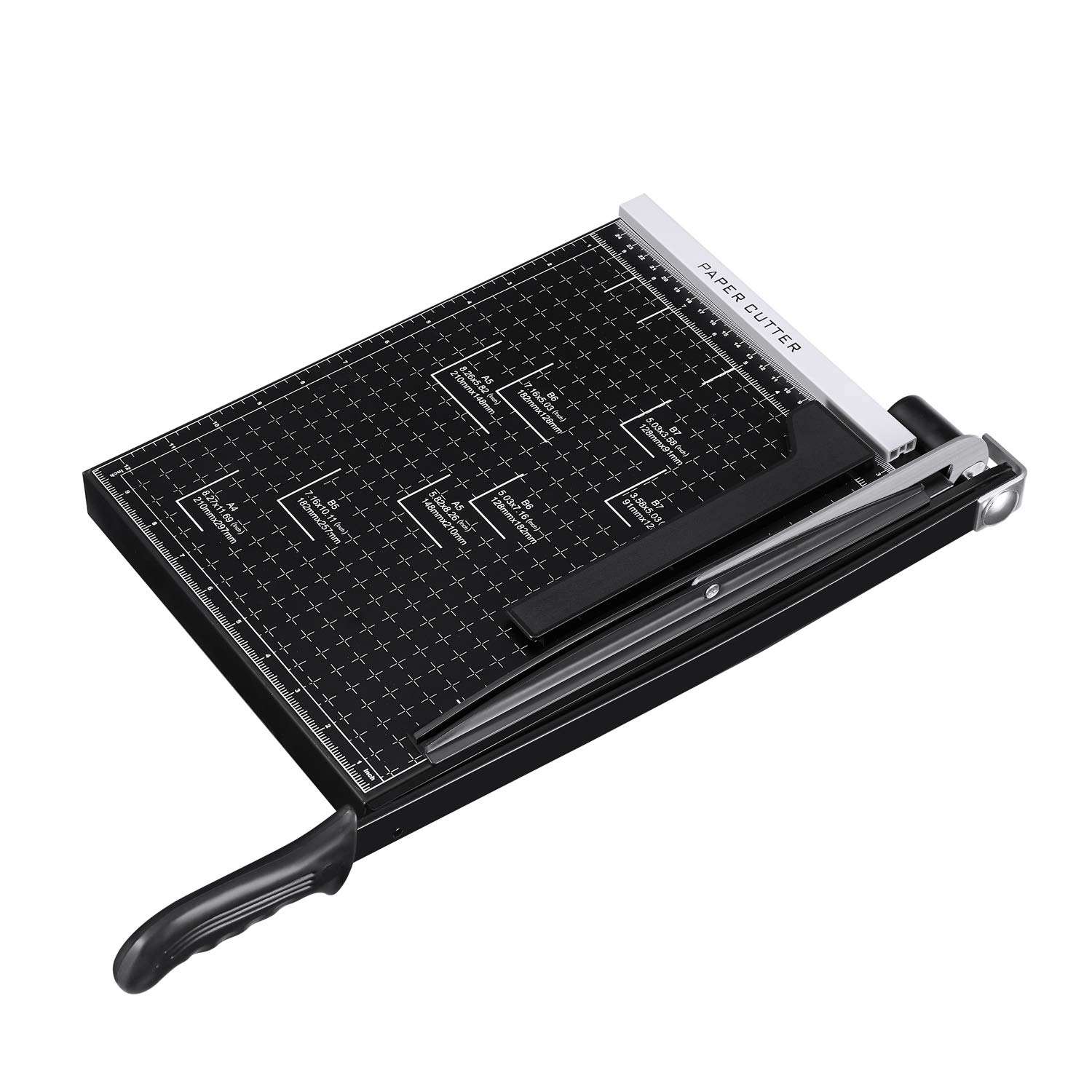 ZEQUAN A4 Guillotine Paper Cutter Mini Manual Paper Trimmer for Office Paper Trimming