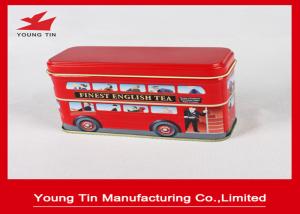 Quality Finest English Tea Packaging Mini Tin Box With Custom Artwork CMYK Printing Outside wholesale
