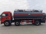 FAW 10 Wheels Hazardous Chemical Tanker Truck With CA1250PK2L5T3BE5A80 Chassis