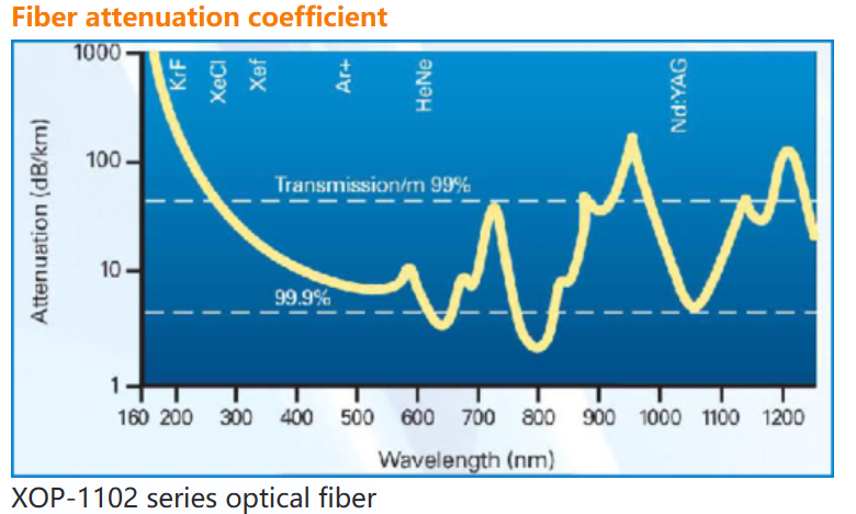 YIXIST XOP-1102-1020 Quartz Double-Clad Fiber 200nm-1100nm 1mm L2m SMA905/TA/FC Connectors