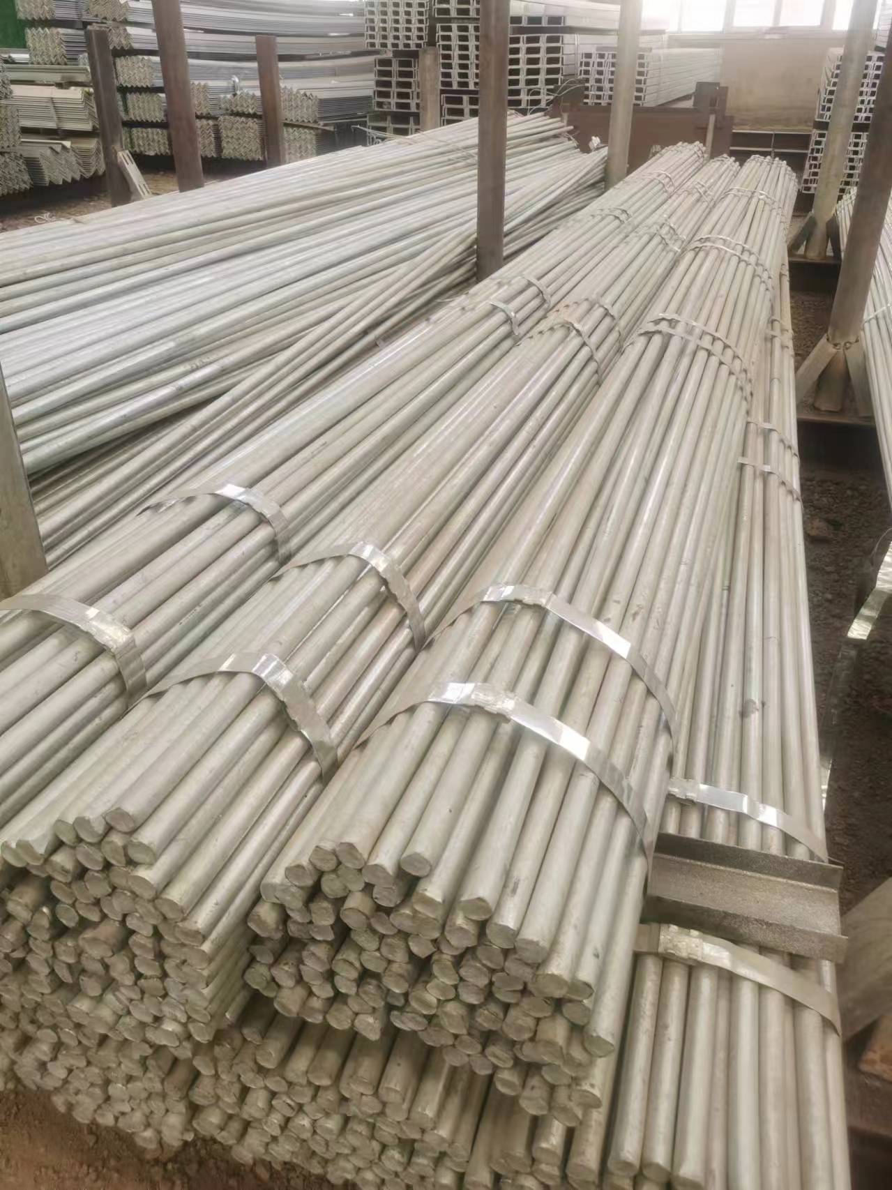 GB Standard Hot Dip Galvanized Round Steel for Welding Applications