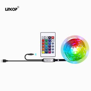 Quality Dc 5V Dimmable LED Light Belt Infrared 24-Key Mini Light Strip Set wholesale