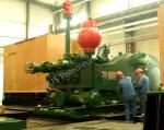 Horizontal Triplex Single Mud Mixing Pump F-1300 Mud Pump BOMCO