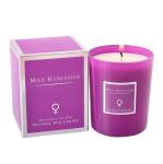 black lid and base candle box with foil stamping logo Bespoke candle pack box