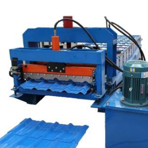 Quality Automatic Metal Roof Glazed Tile Roll Forming Machine Manufacturers wholesale