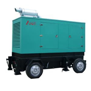 Quality Cummins Trailer Genset Soundproof Mobile Generator Set With Canopy wholesale