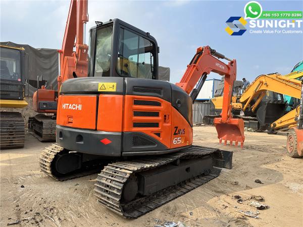 Deft Design Japan Used Excavator Hitachi ZX65U Hydraulic Backhoe Used ZX65U 6