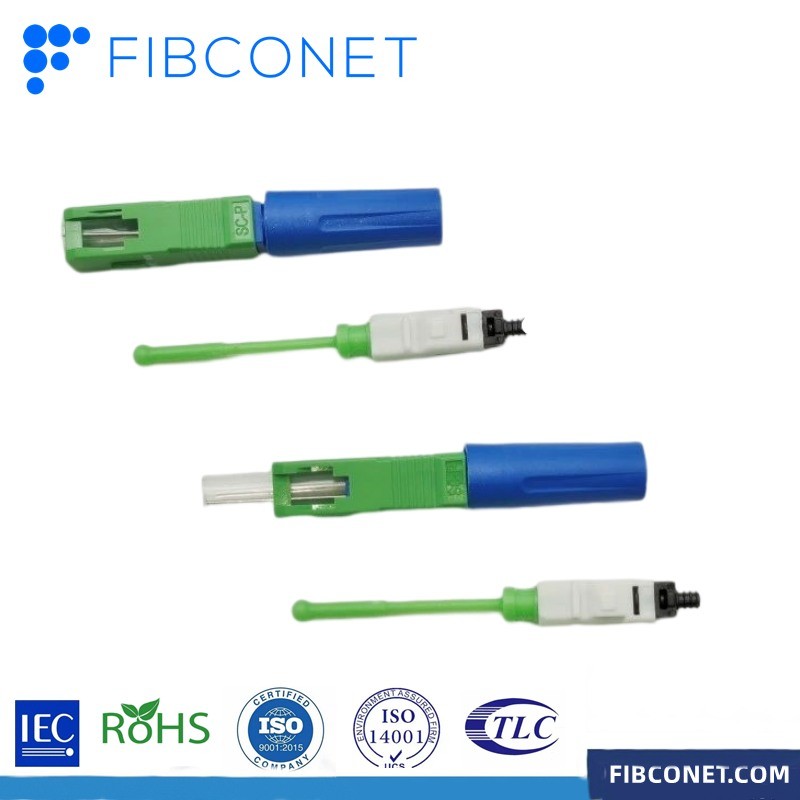 Hotmelt Type Fast Connector Perfect for TCP Network in FTTH Fiber Optic Applications