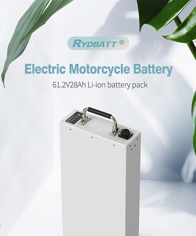 61.2V 28Ah Li-Ion Battery Pack Electric Motorcycle Lithium For Motorcycles