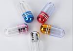 2ml ISO9001 Empty Capsule Shells Golden Single Pill Container