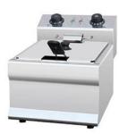 Stainless Steel 1 Tank Fryer Restaurant Cooking Equipment with Mechanical