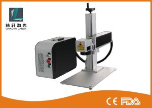 China Portable Gold Silver Jewelry Laser Marking Machine , 20w Laser Etching Machine For Metal on sale